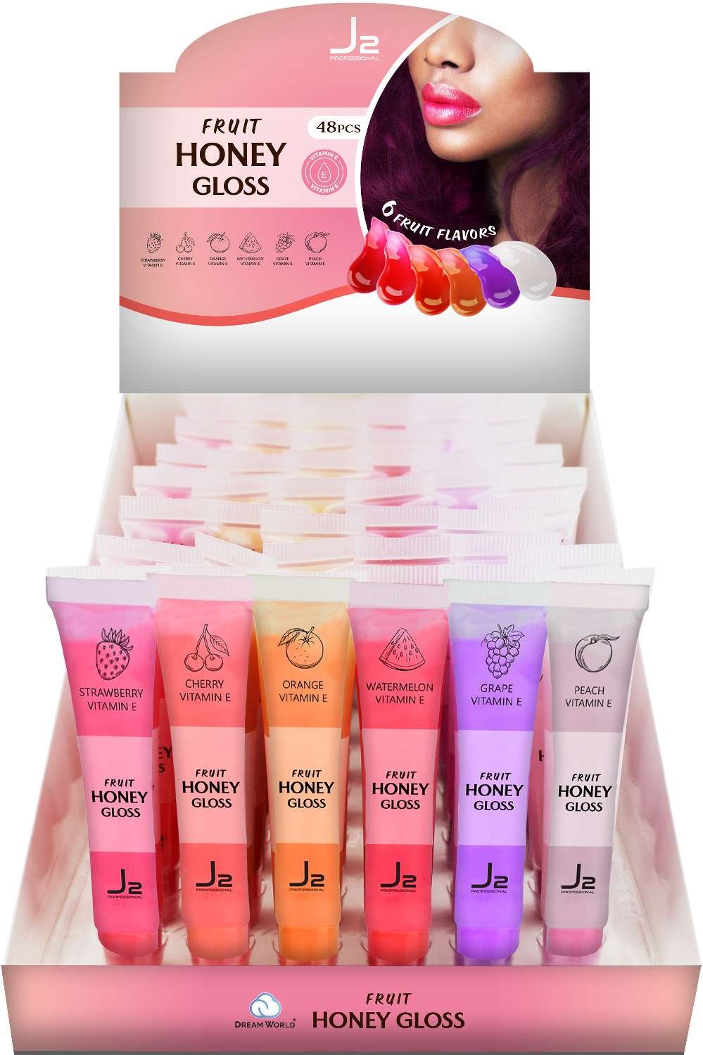 MAXI L/G  HONEY FRUIT 48PC