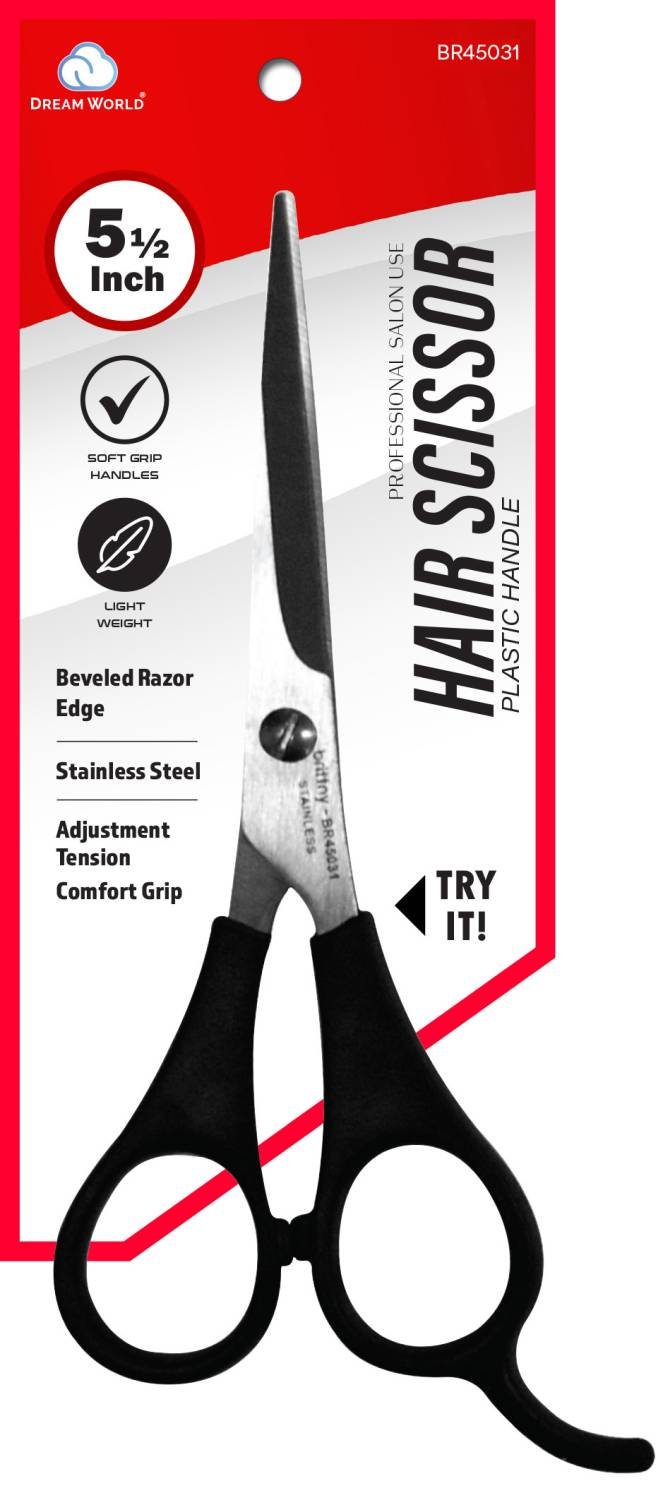 DREAM SCISSOR W/BLACK HANDLE