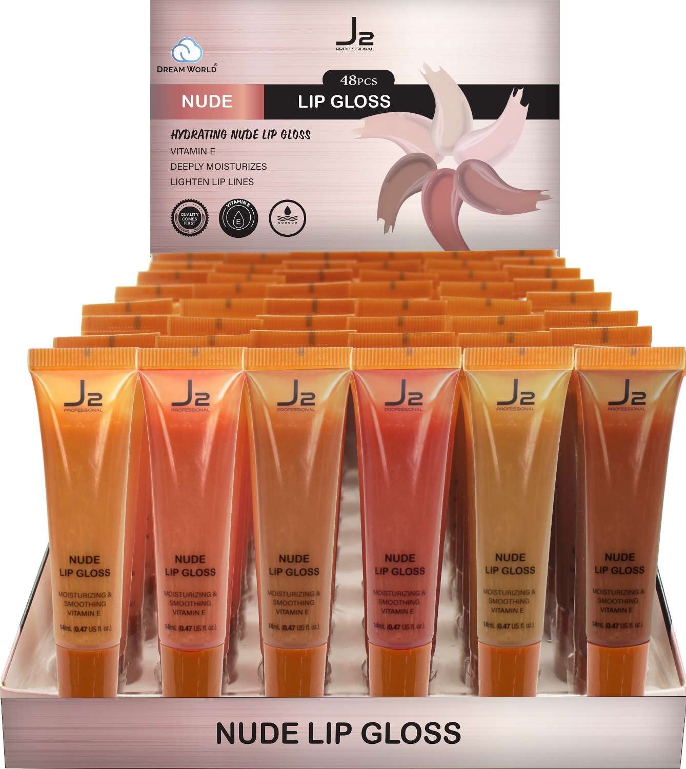 J2 C/LIP GLOSS NUDE