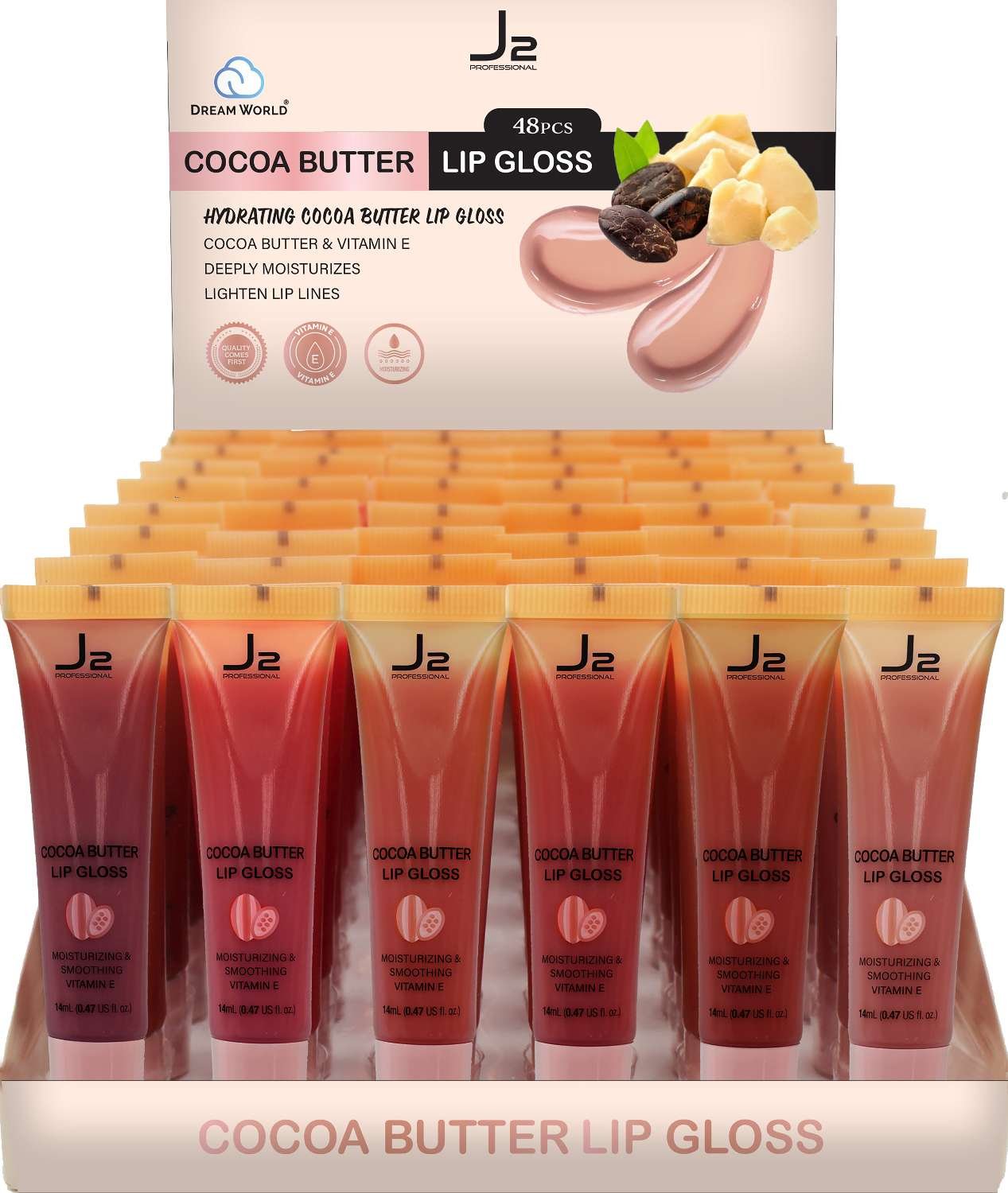 J2 C/LIP GLOSS COCOA BUTTER