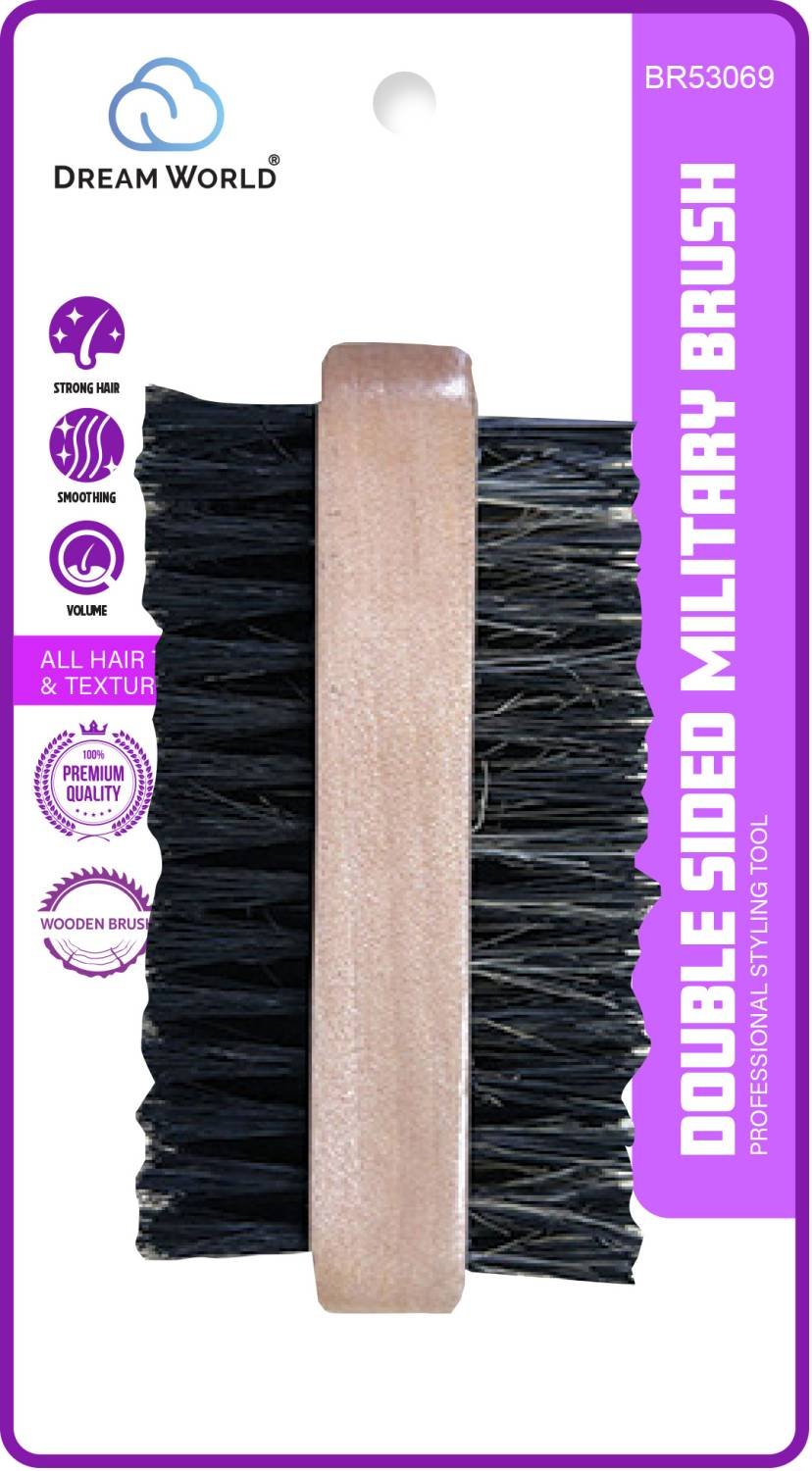 DREAM BRUSH MILITARY DOUBLE SIDED