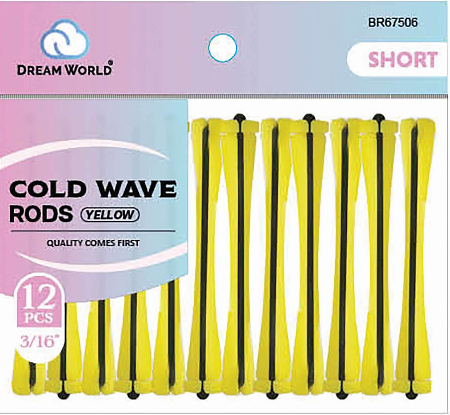 DREAM ROD C/WAVE SHORT-YE 12CT