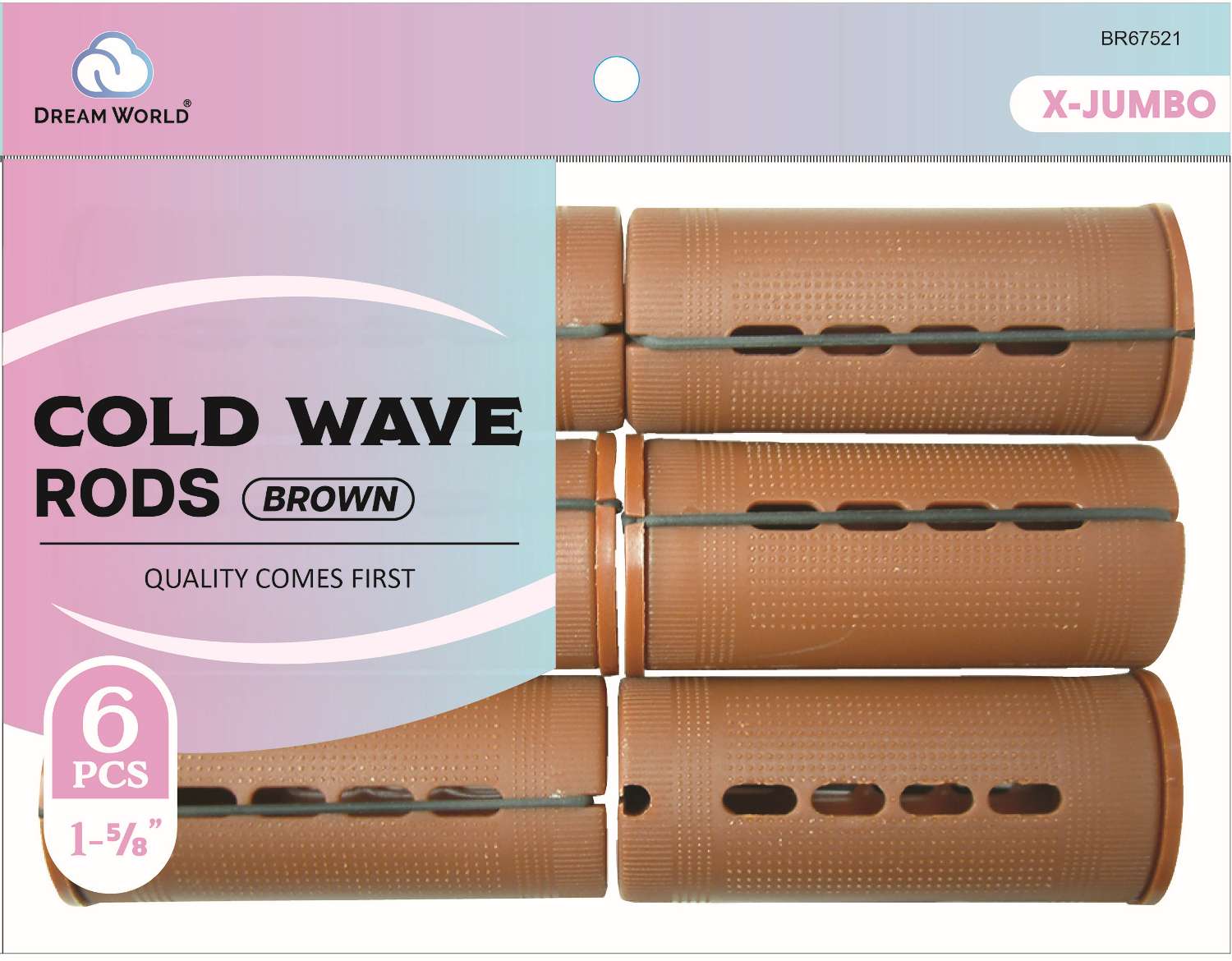 DREAM ROD C/WAVE X-JUMBO-BR 6CT