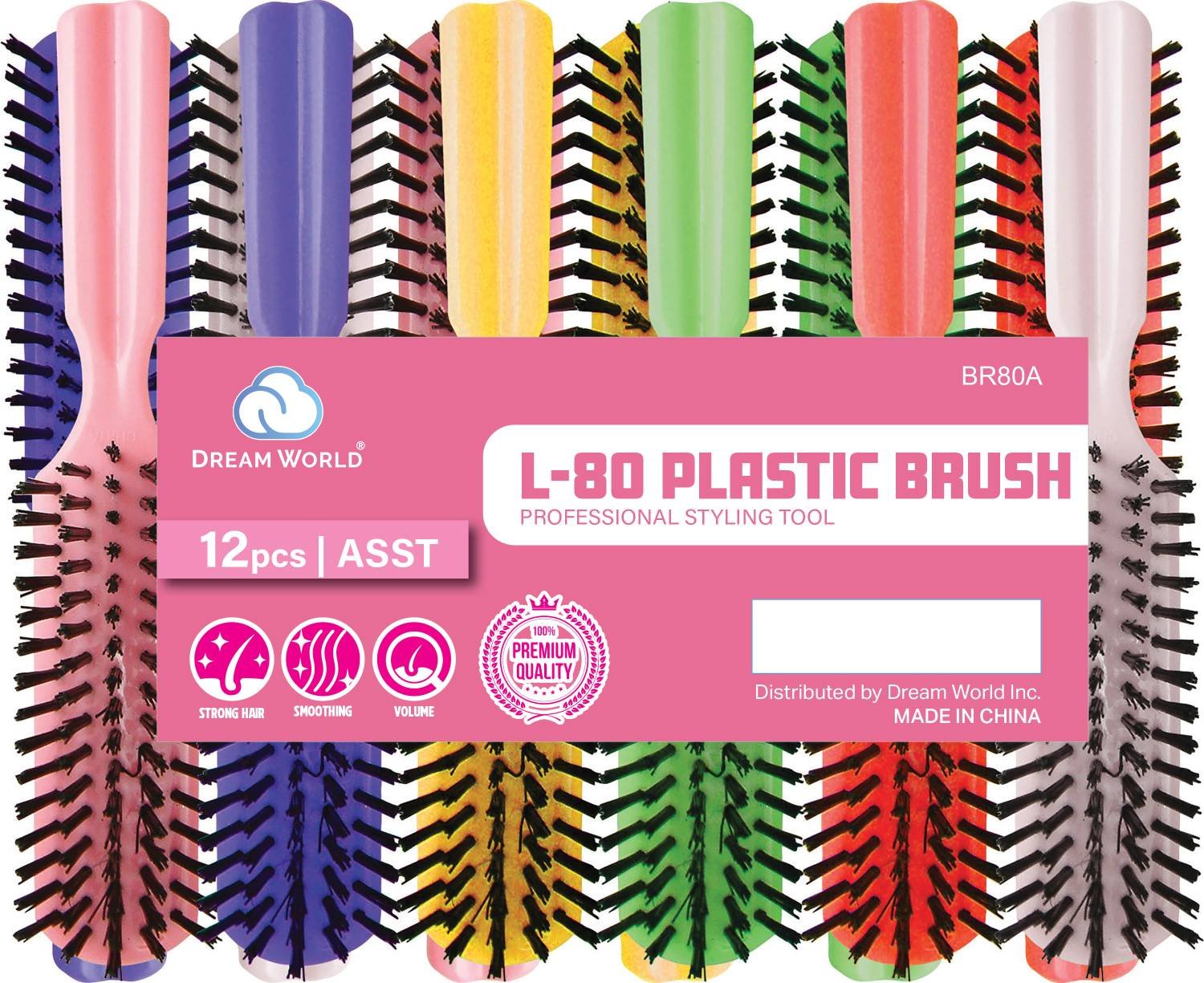 DREAM BRUSH PLASTIC L-80