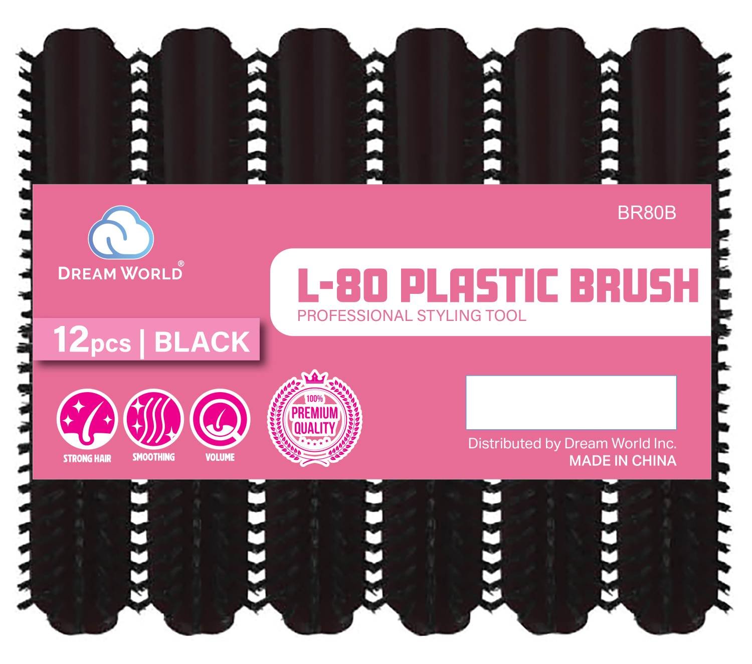 DREAM BRUSH PLASTIC L-80