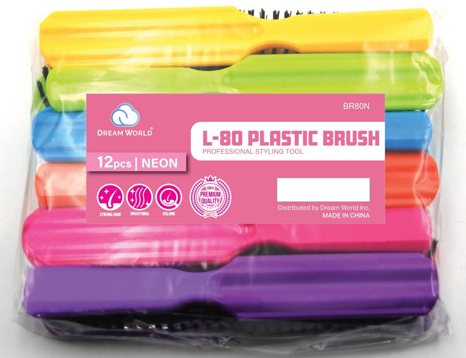 DREAM BRUSH PLASTIC L-80