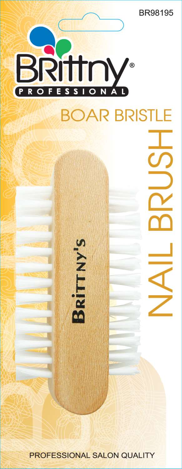 BR NAIL BRUSH BOAR BRISTLE
