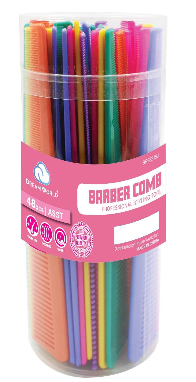 DREAM COMB BULK 7 IN BARBER 48PC/JR