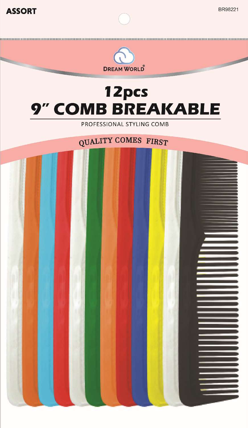 DREAM COMB BULK 9 IN BREAKABLE