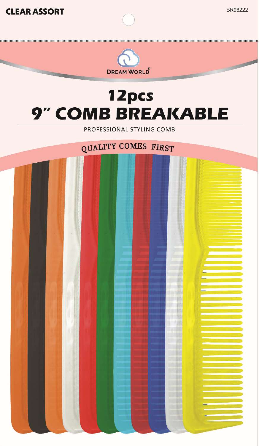 DREAM COMB BULK 9 IN BREAKABLE