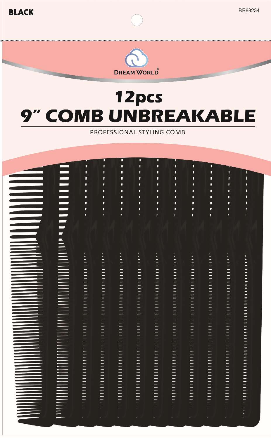 DREAM COMB BULK 9 IN UNBREAKABLE