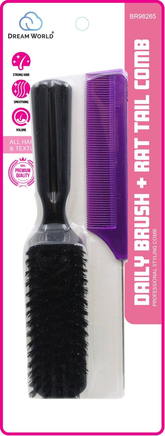 DREAM BRUSH AND COMB PIN TAIL