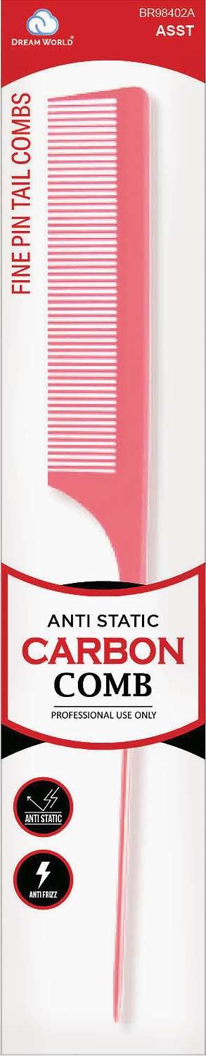 DREAM COMB CARBON PIN TAIL ASST