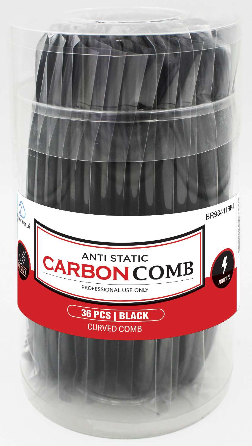 DREAM COMB CARBON CURVED 36PC/JR