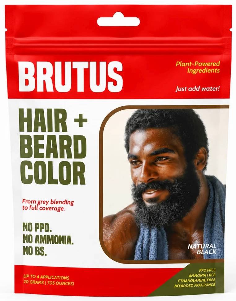 BRUTUS HAIR&BEARD COLOR [NAT BLACK]
