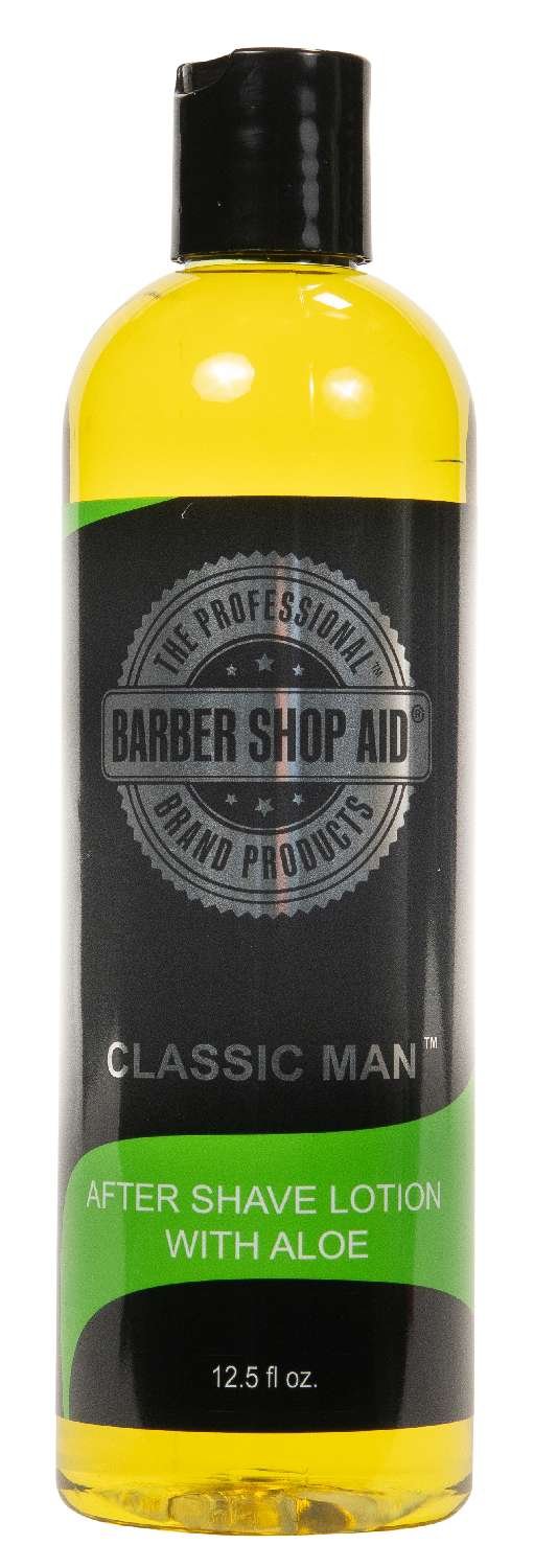 BARBER SHOP AID CLASSIC MAN AFTERSHAVE 12.5 OZ
