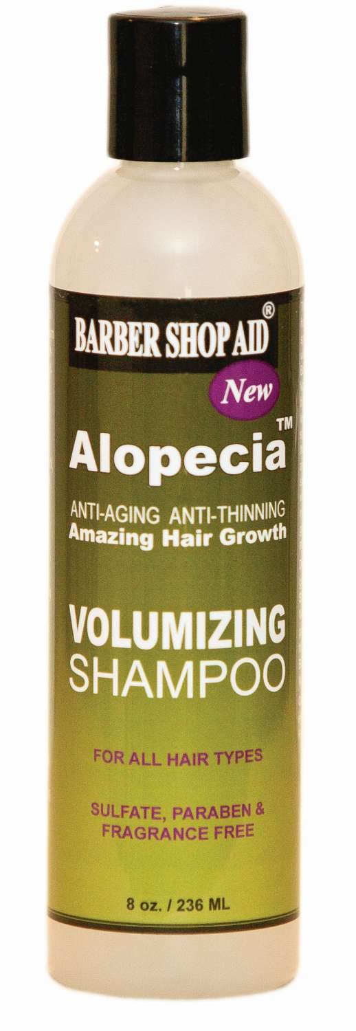 BARBER SHOP AID ALOPECIA SHAMPOO 8 OZ