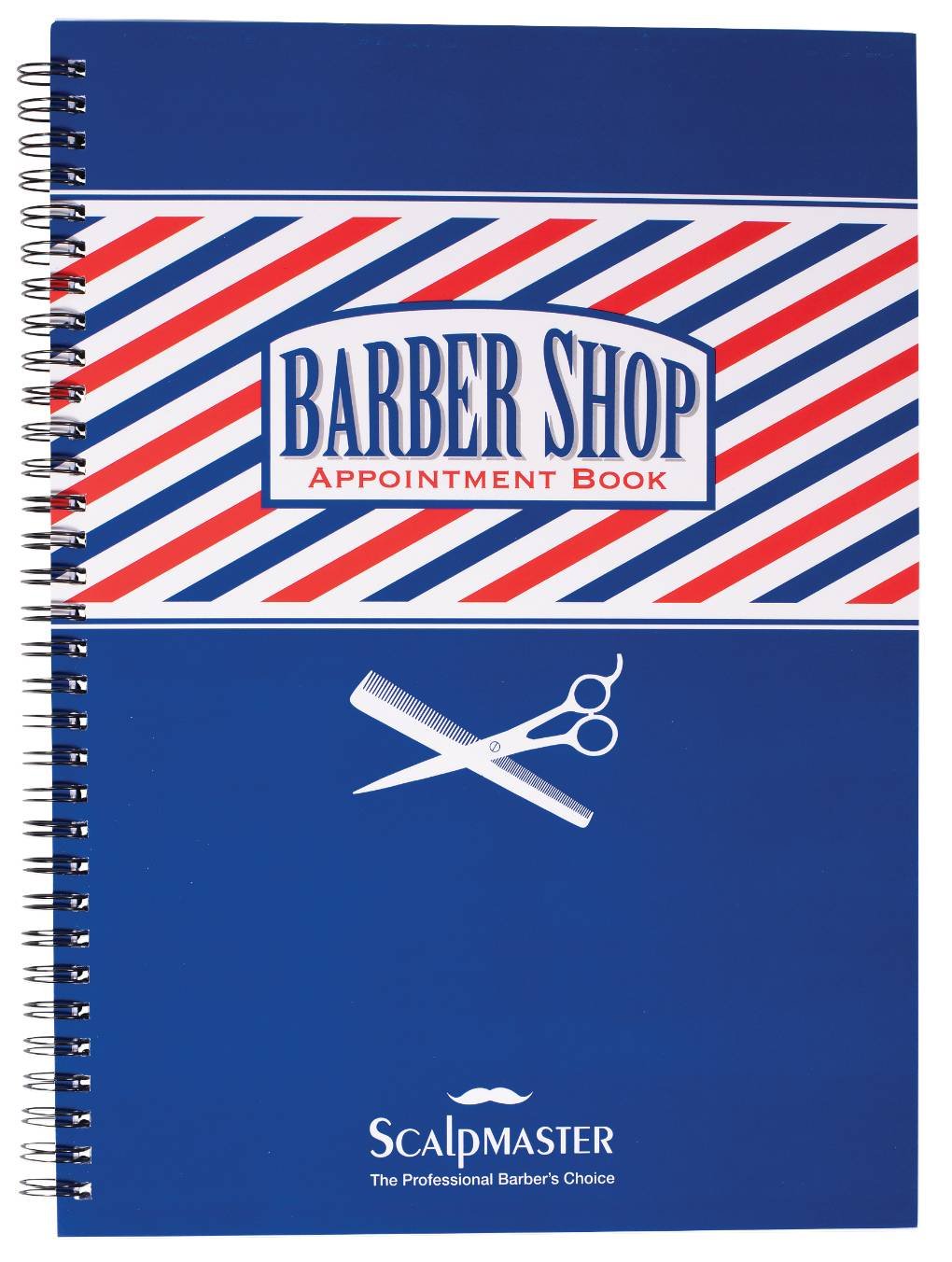 BX  SCALPMASTER BARBER APPOINTMENT BOOK