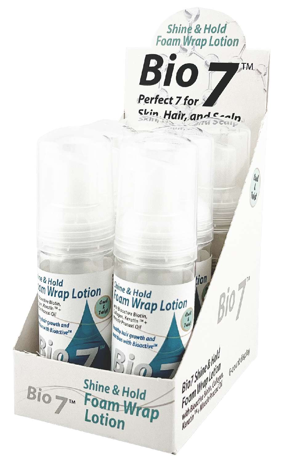 BYN BIO7 FOAM WRAP LOTION 6/DP
