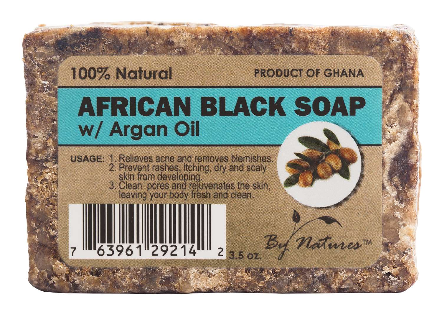 BYN BLACK SOAP ARGAN 3.5 OZ