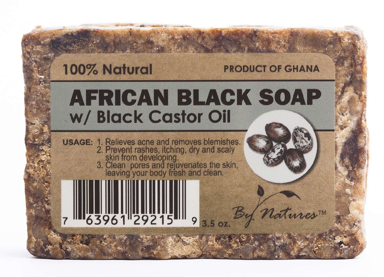 BYN BLACK SOAP BLACK CASTOR 3.5 OZ