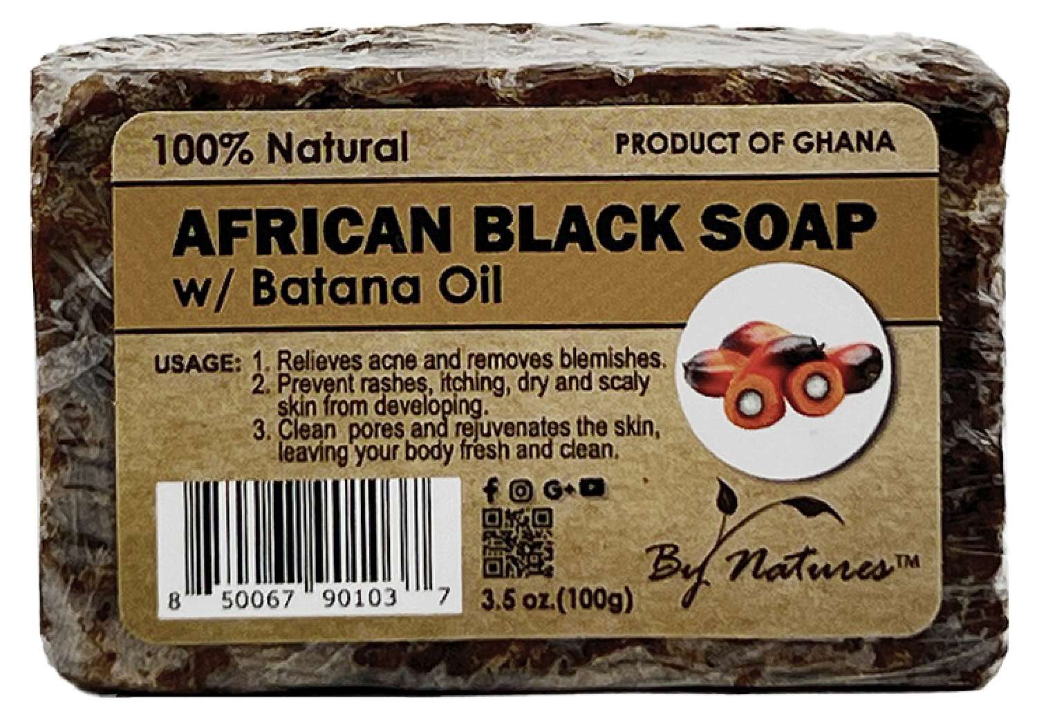 BYN BLACK SOAP BATANA 3.5 OZ