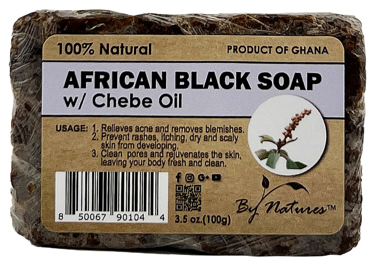 BYN BLACK SOAP CHEBE 3.5 OZ