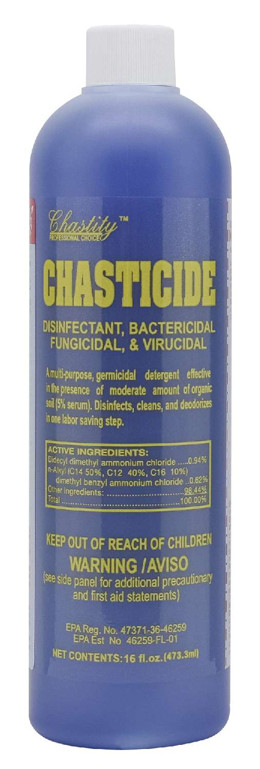 CHASTICIDE DISINFECTANT 16 OZ