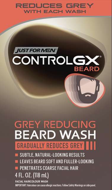 JFMEN GX GREY REDUC BEARD WASH