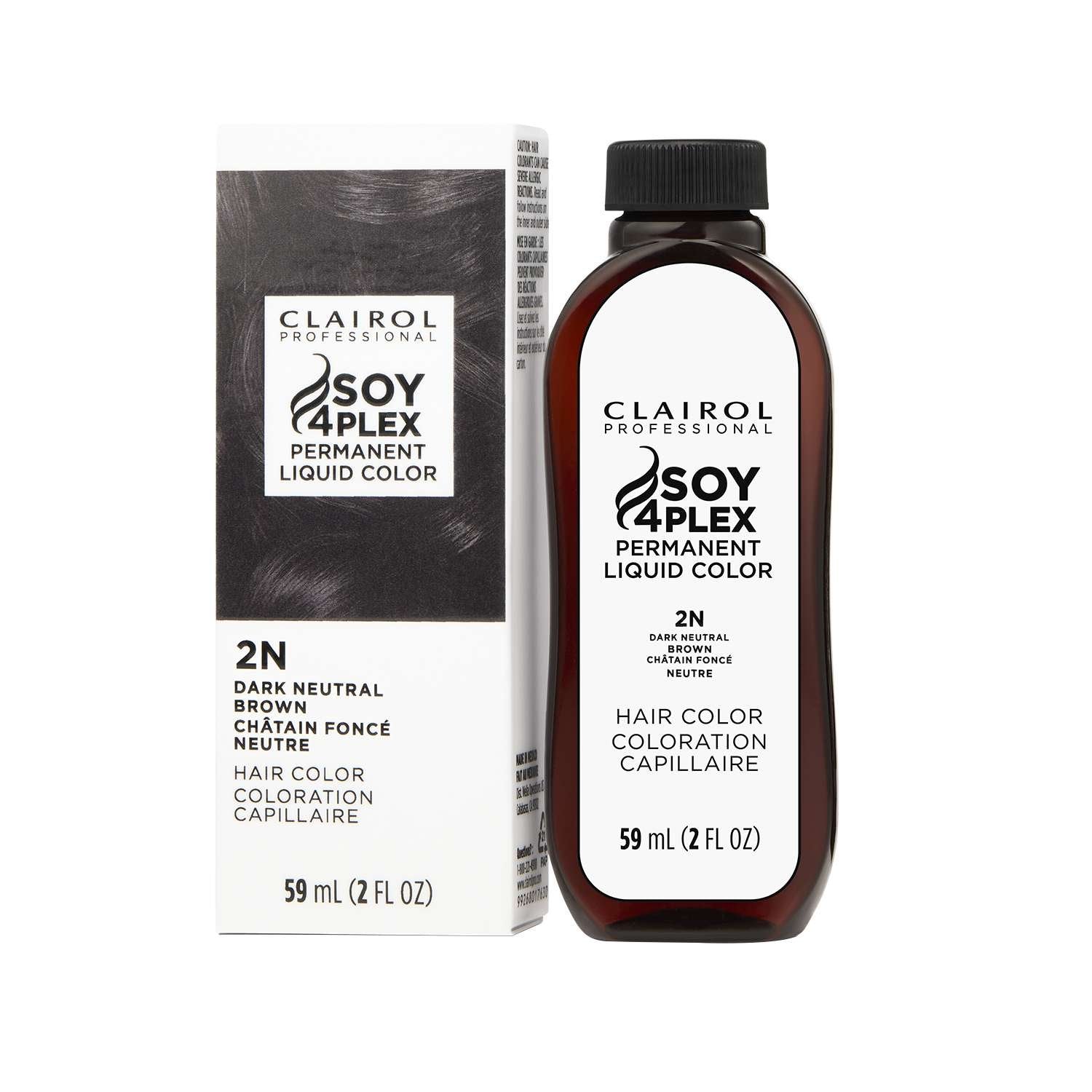 CLAIROL 2N DARK NEUTRAL BROWN 2 OZ