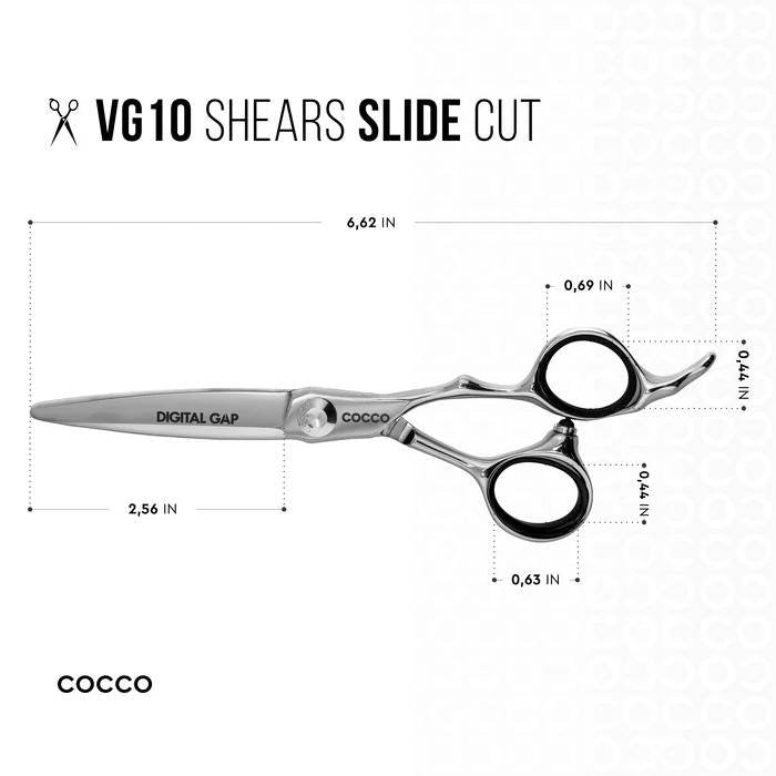 COCCO VG10 SLIDING CUT SHEAR 6 RH