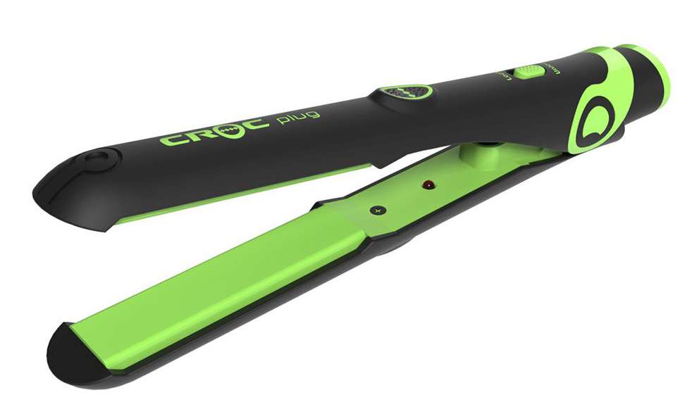 CROC PLUG MINI F/IRON BLK/GRN