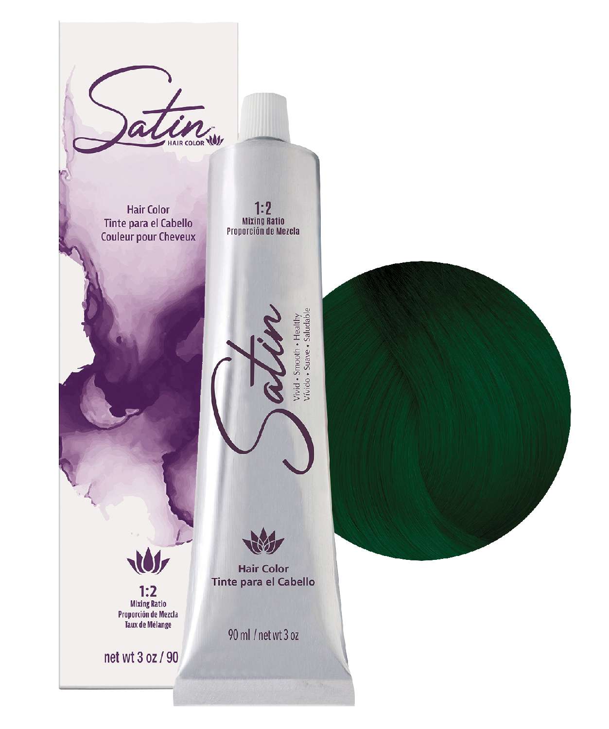 SATIN H/C BOLD 5GRN DARK SEA GREEN