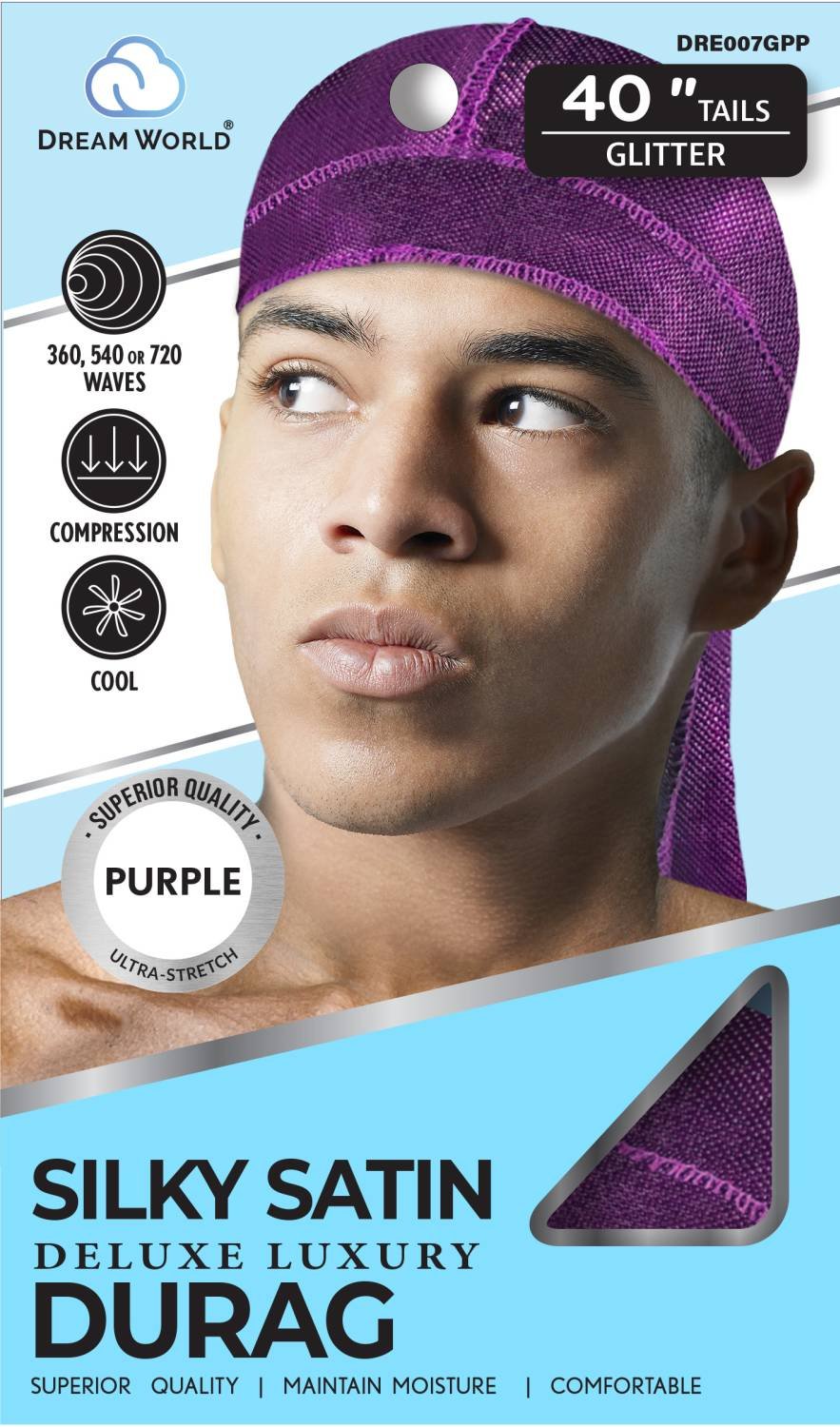 DREAM M-DURAG SMOOTH AND THICK GLITTER G/PP