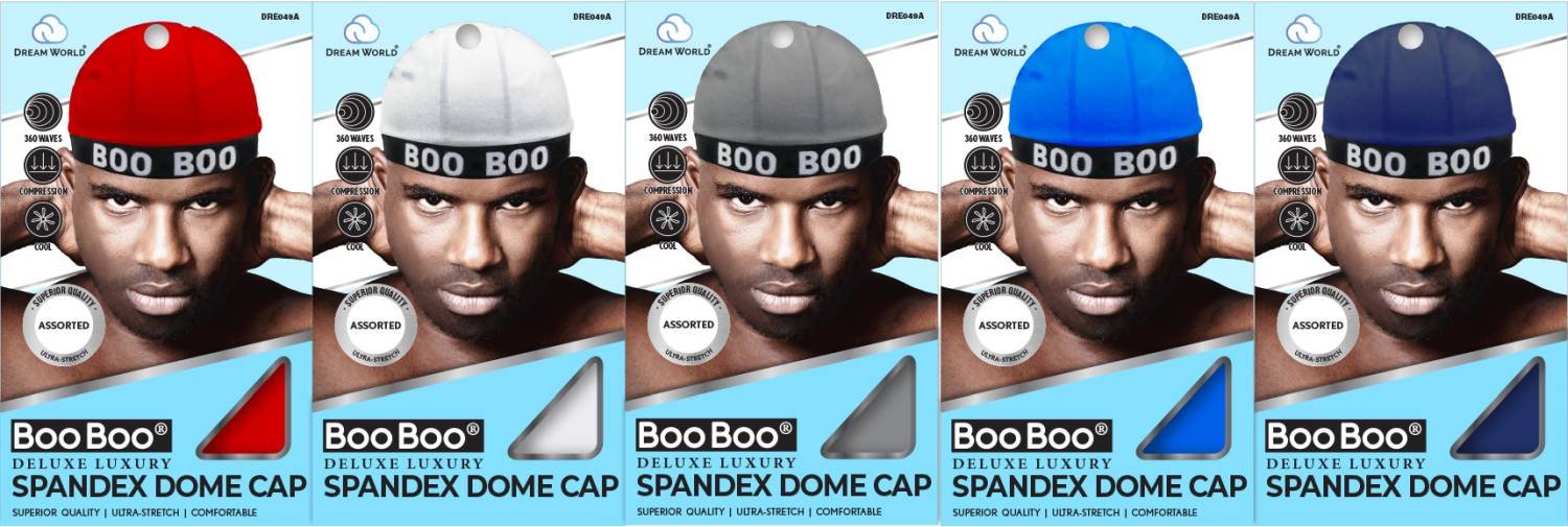 DREAM M-DOME CAP SPANDEX BOO BOO ASSORT