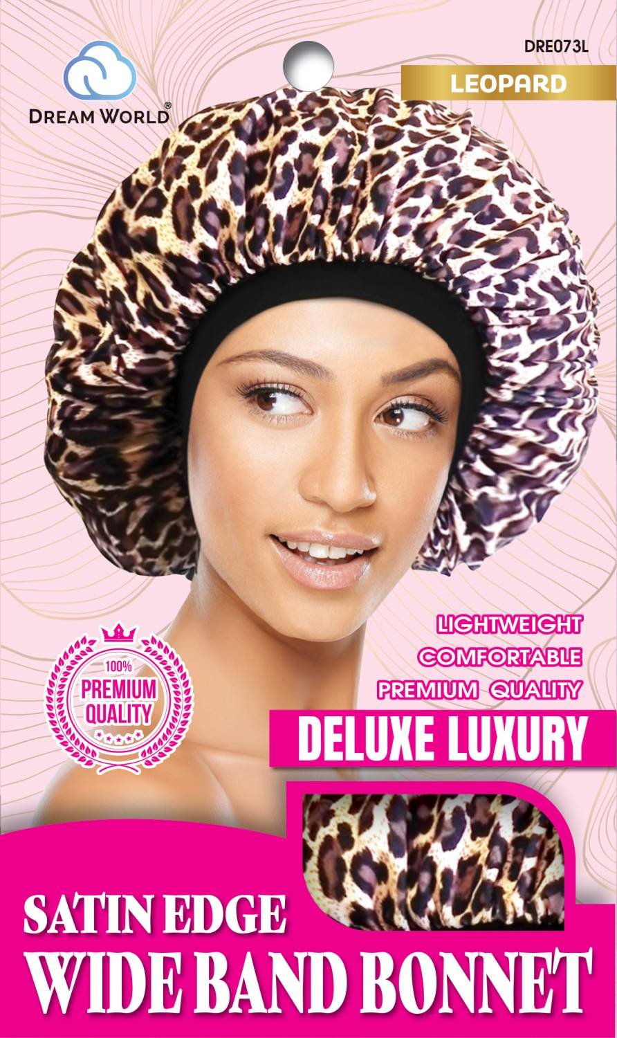 DREAM W-WIDE BAND BONNET SATIN