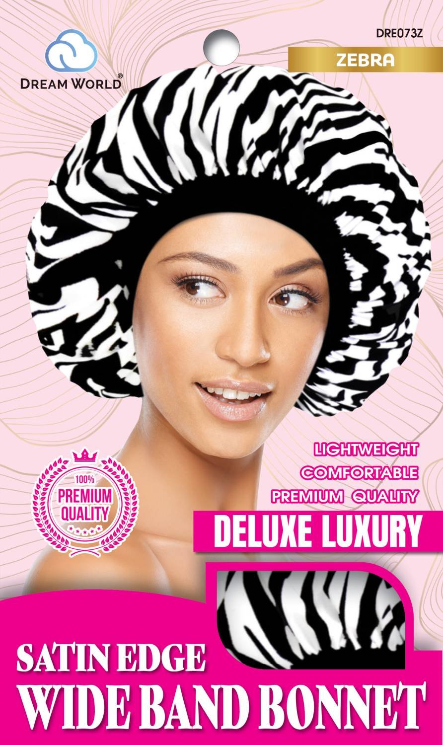 DREAM W-WIDE BAND BONNET SATIN