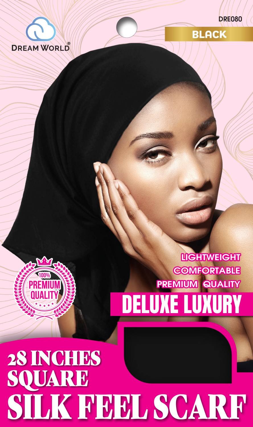DREAM W-SCARF SILK FEEL