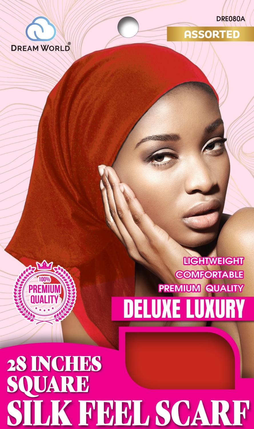 DREAM W-SCARF SILK FEEL
