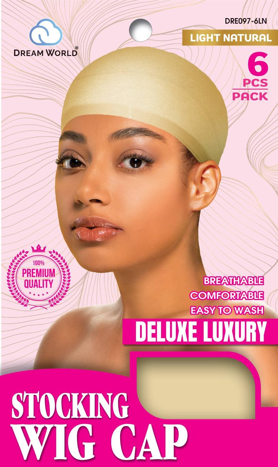 DREAM W-WIG CAP 6PC
