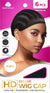 DREAM W-WIG CAP HD 6PC BLACK