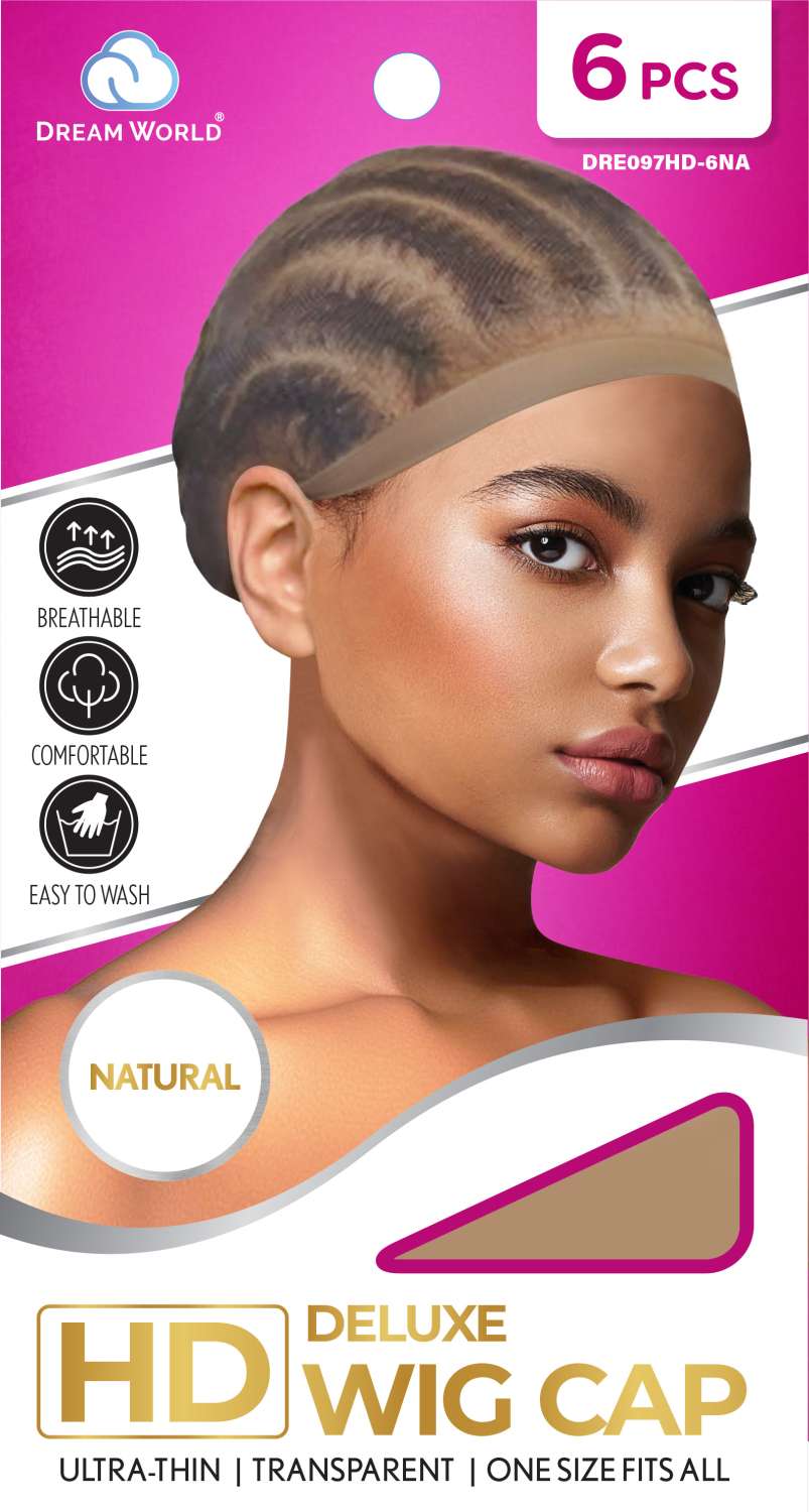 DREAM W-WIG CAP HD 6PC NATURAL