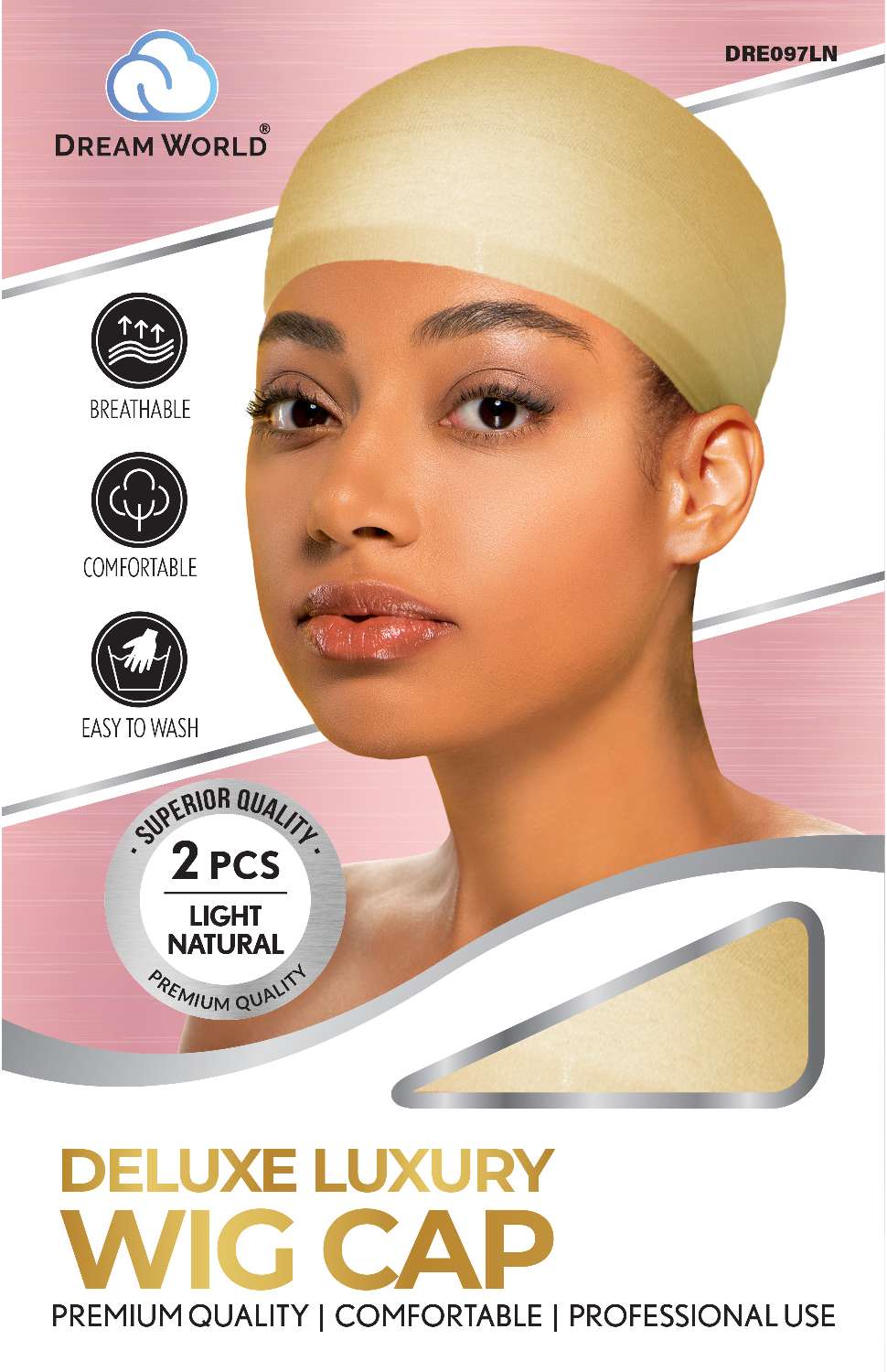DREAM W-WIG CAP 2PCS
