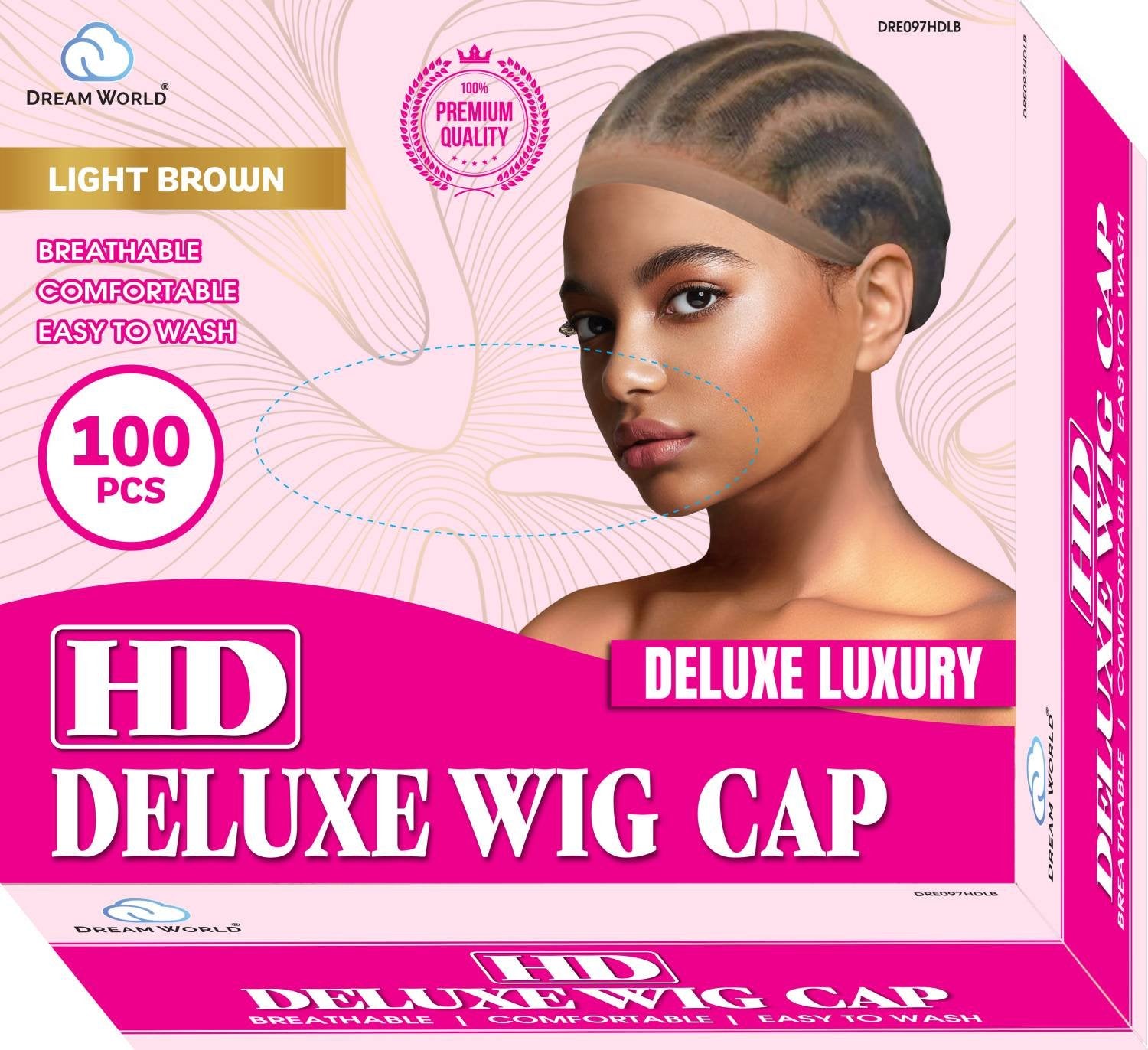 DREAM W-WIG CAP 100/BX [BULK]