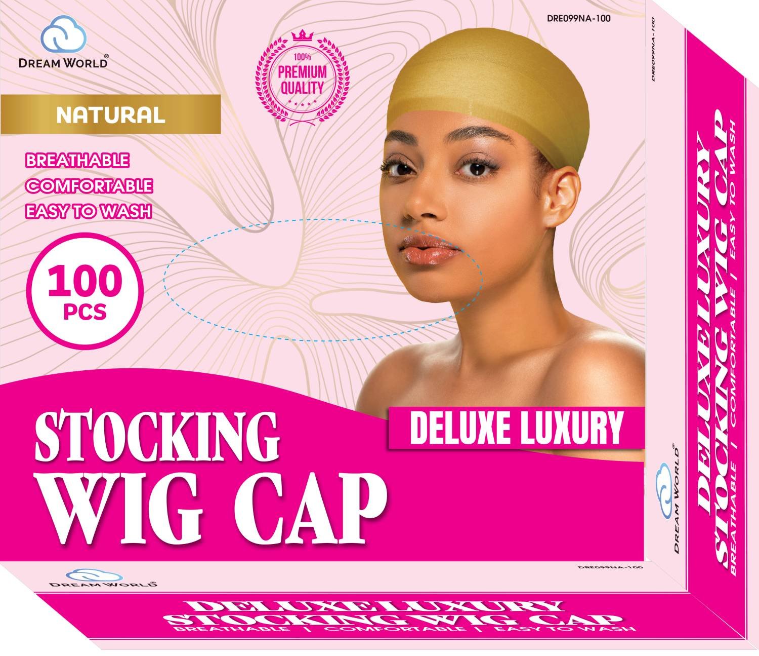 DREAM W-WIG CAP 100/BX [BULK]
