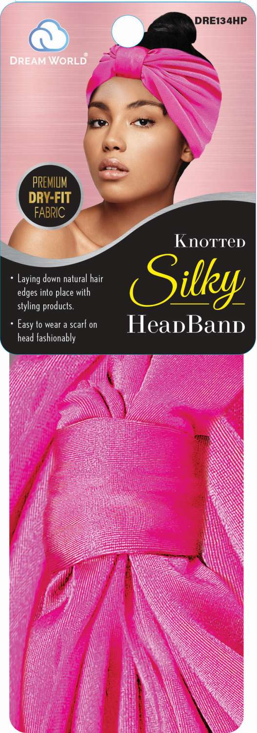 DREAM W-KNOTTED SILKY HEADBAND