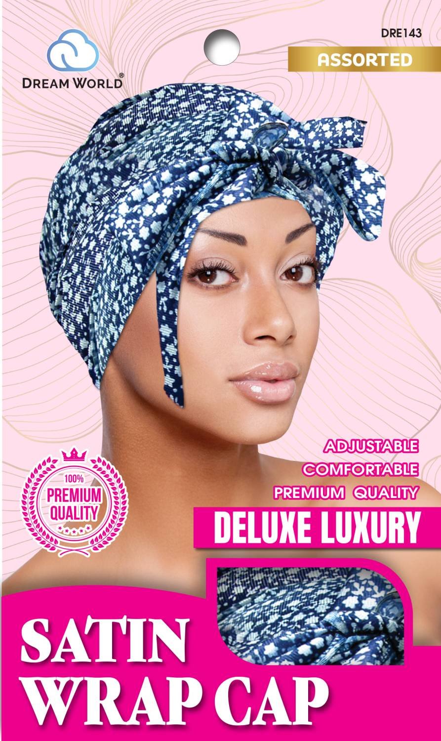DREAM W-SATIN WRAP CAP PATTERN