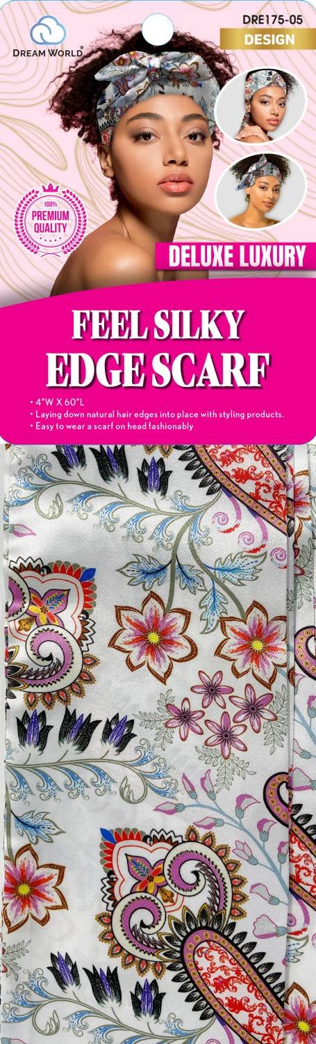 DREAM W-SCARF SATIN EDGE DESIGN 05