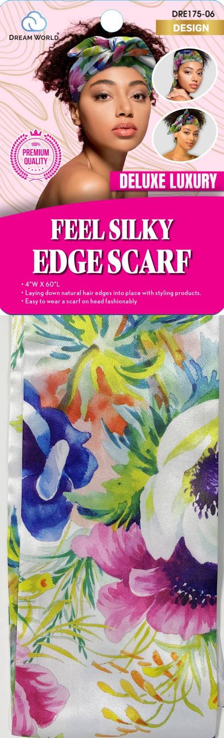 DREAM W-SCARF SATIN EDGE DESIGN 06