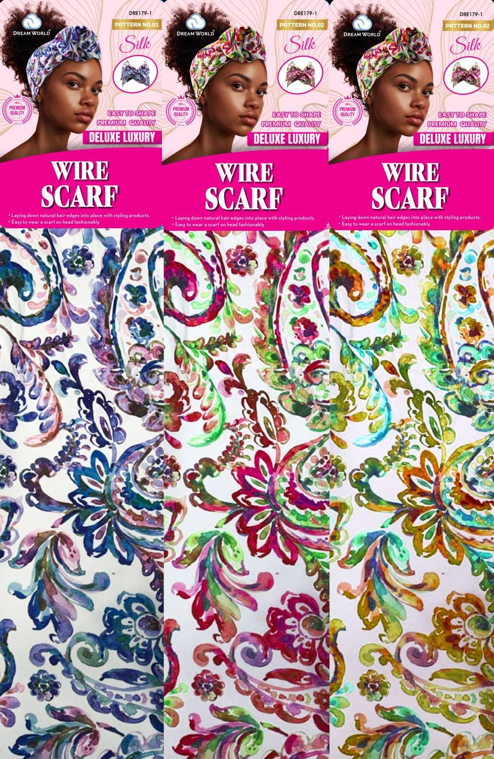 DREAM W-SCARF WIRED NO.1 - 3